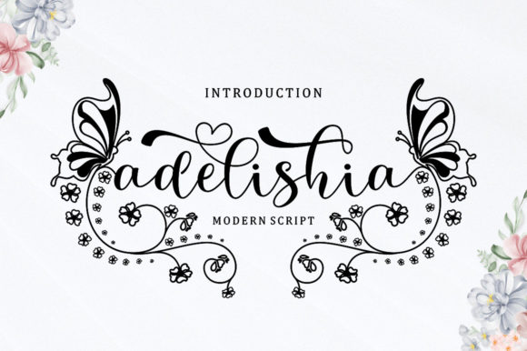 Adelishia Script Font for Elegant Branding