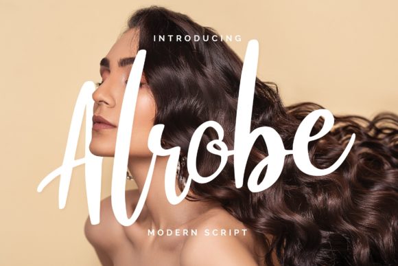 Alrobe Script: A Timeless Script Handwritten Font for Digital Design
