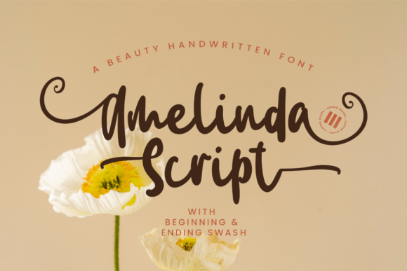 Amelinda Script: A Vintage Script Font for Handmade Labels & Printables