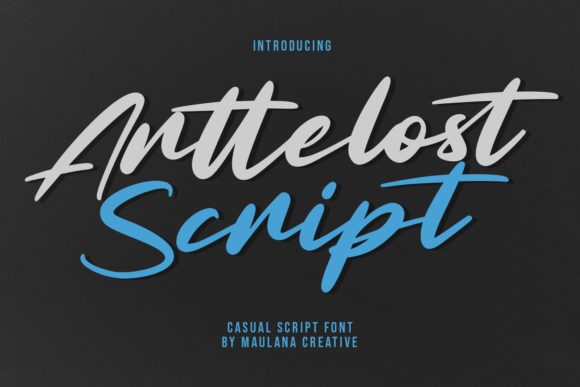 Arttelost Script: A Trendy Handwritten Font for Real Branding Projects