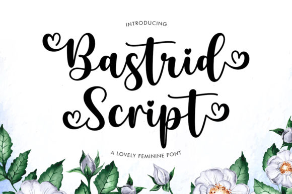 Bastrid Script: A Sophisticated Script Handwritten Font for Campaign Clarity