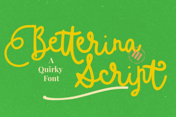 Betterina Script: A Delicate Script Font for Elegant Branding