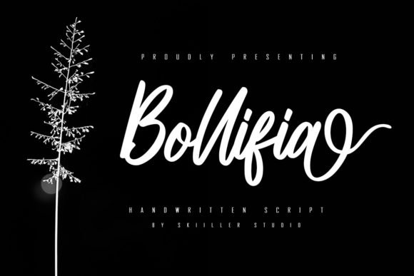 Bollifia Script: A Timeless Script Handwritten Font for Makers
