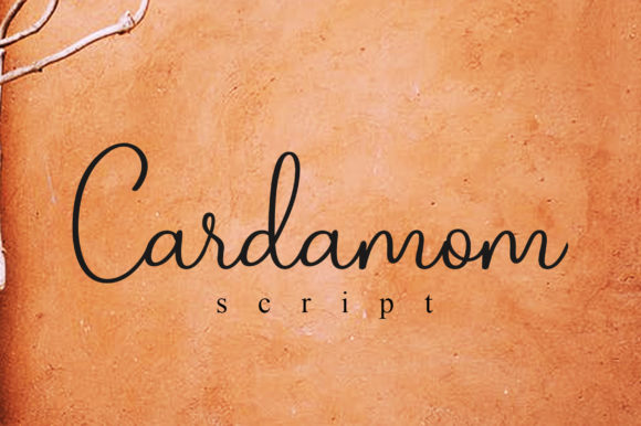 Cardamom Script: A Timeless Handwritten Font for Branding