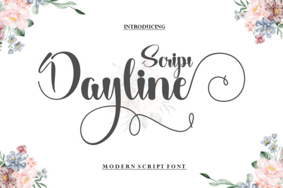 Dayline Script: A Chic Script Font for Editorial Elegance