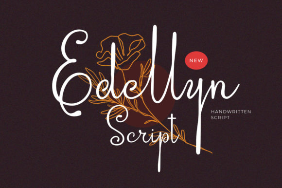 Edellyn Script: A Graceful Script Font for Small Business Branding