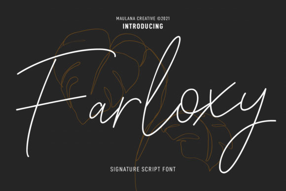 Farloxy Script: A Graceful Script Font for Elegant Branding