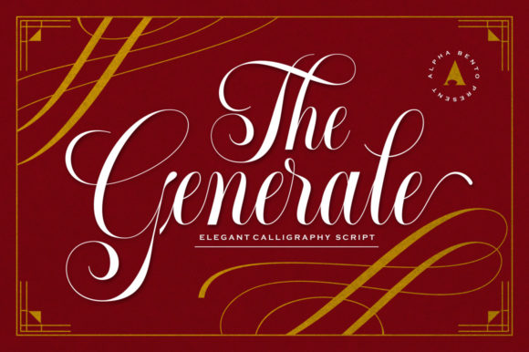 Generale Script Font for Elegant Handmade Branding