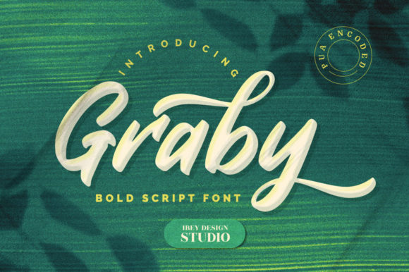 Graby Script Font for Elegant Branding and Business Design