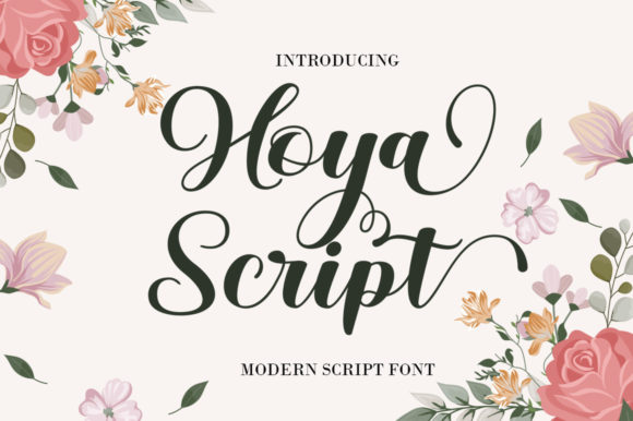 Hoya Script: A Versatile Script Handwritten Font for Campaign Design