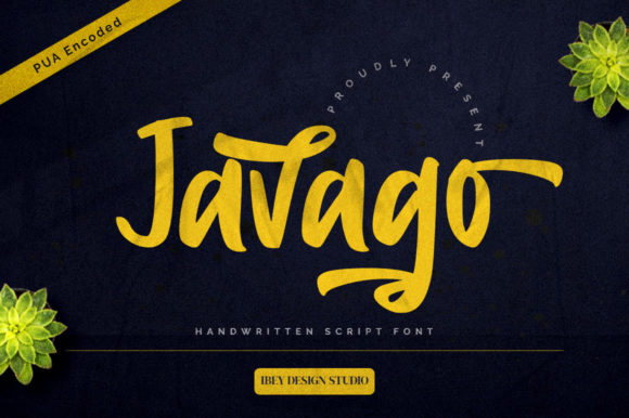 Javago Script: A Friendly Handwritten Font for Digital Brands