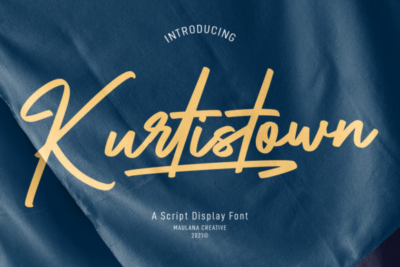 Kurtistown Script Font for Handmade Creatives
