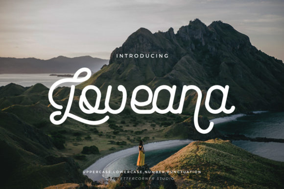 Lovena Script Font for Elegant Handmade Branding