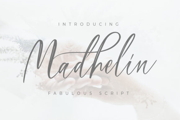 Madhelin Script: A Graceful Script Handwritten Font for Elegant Campaigns