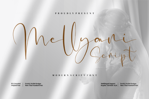 Mellyani Script: A Playful Script Font for Small Business Branding