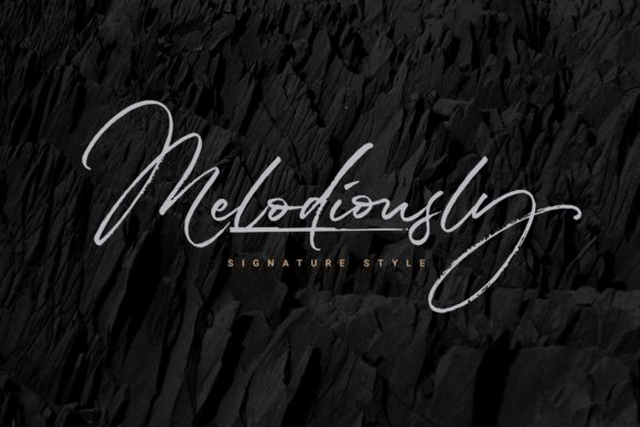 Melodiously Script: A Timeless Script Handwritten Font for Thoughtful Design