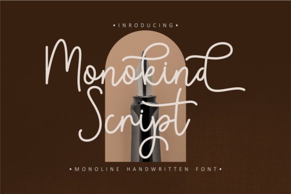 Monokind Script: A Friendly Handwritten Font for Real Branding Work