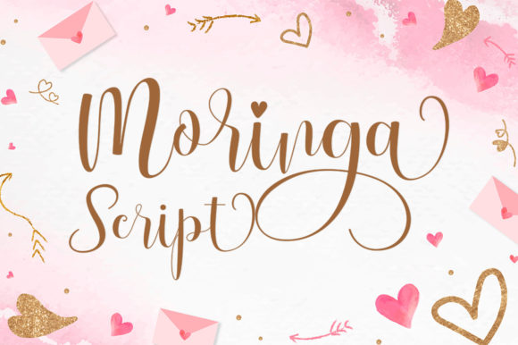 Moringa Script: A Romantic Handwritten Font for Makers