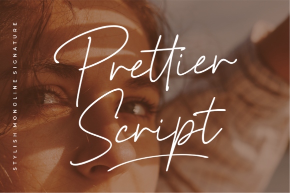 Prettier Script Font for Elegant Handmade Design