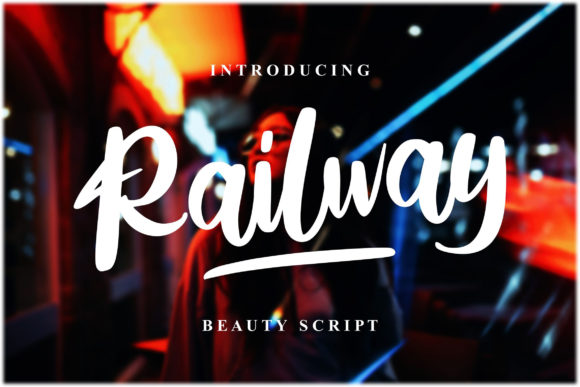 Railway Script: A Timeless Script Handwritten Font for Editorial Design