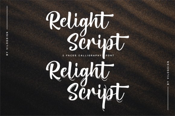 Relight Script: A Whimsical Script Font for Authentic Branding