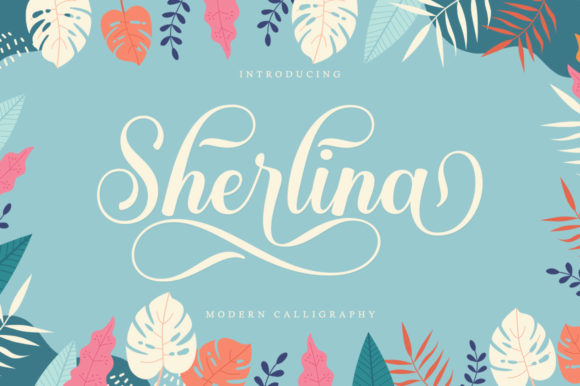 Sherlina Script: A Romantic Script Handwritten Font for Luxury Campaigns