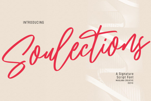 Soulections Script: A Playful Script Font for Creative Publishing